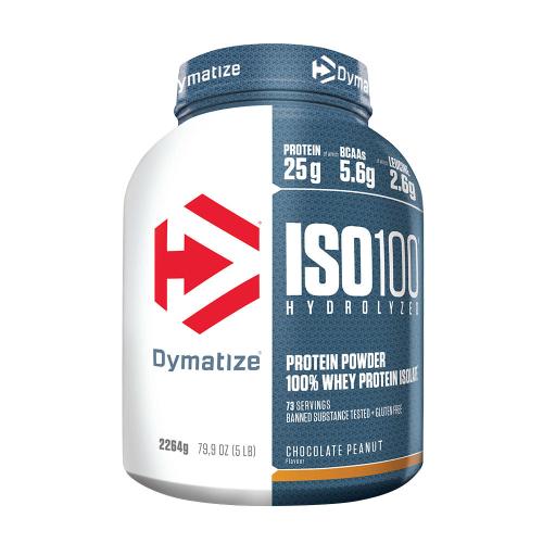 Dymatize ISO100 Hydrolyzed (2264 g, Cacahuète Chocolat)