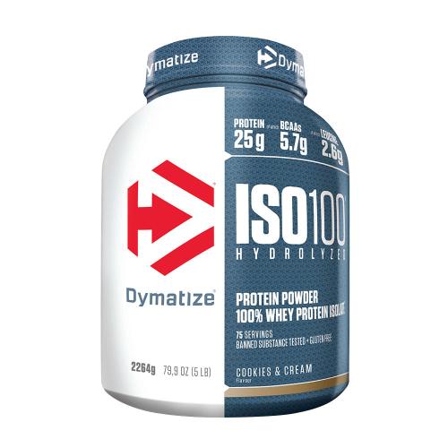 Dymatize ISO100 Hydrolyzed (2264 g, Cookie & Crème Chocolat)