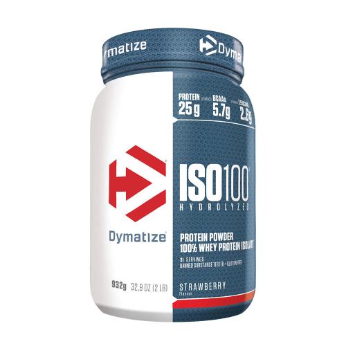 Dymatize ISO100 Hydrolyzed (932 g, Fraise)