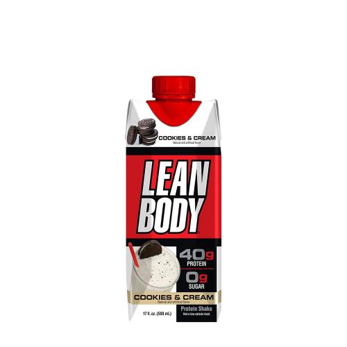 Labrada Lean Body Ready-to-Drink Protein Shake (500 ml, Cookie & Crème Chocolat)