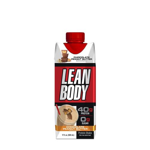 Labrada Lean Body Ready-to-Drink Protein Shake (500 ml, Beurre de Cacahuètes Chocolat)