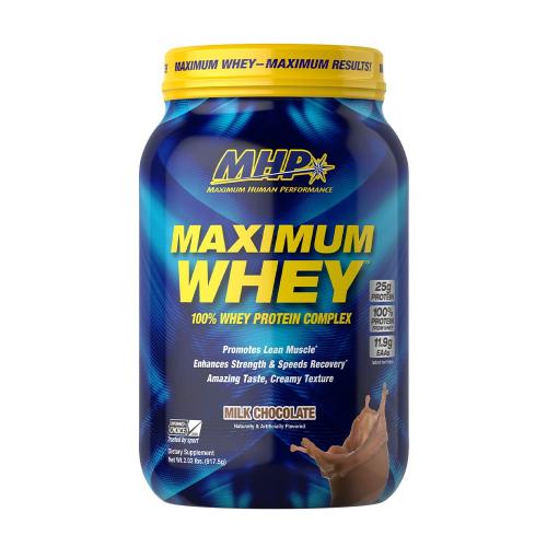 MHP Maximum Whey - 100% Whey Protein (918 g, Chocolat au Lait)