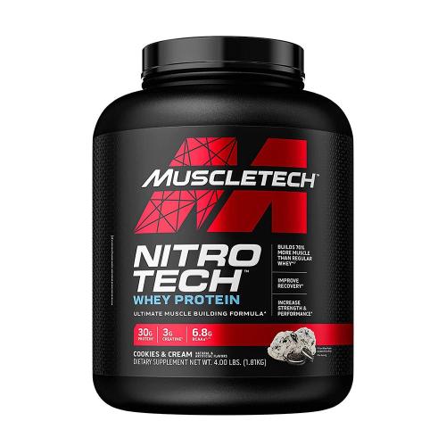 MuscleTech Nitro-Tech™ (1.81 kg, Cookie & Crème Chocolat)