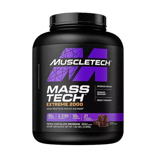 MuscleTech Mass-Tech Extreme 2000 (3.17 kg, Brownie Triple Chocolat)