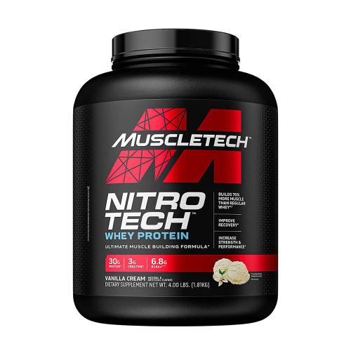 MuscleTech Nitro-Tech Whey Protein (1.8 kg, Vanille)