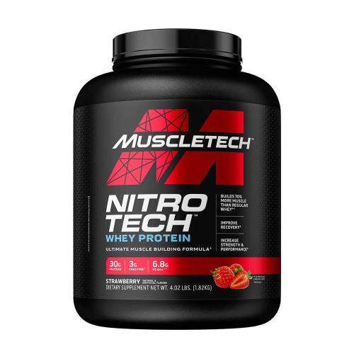 MuscleTech Nitro-Tech Whey Protein (1.8 kg, Fraise)