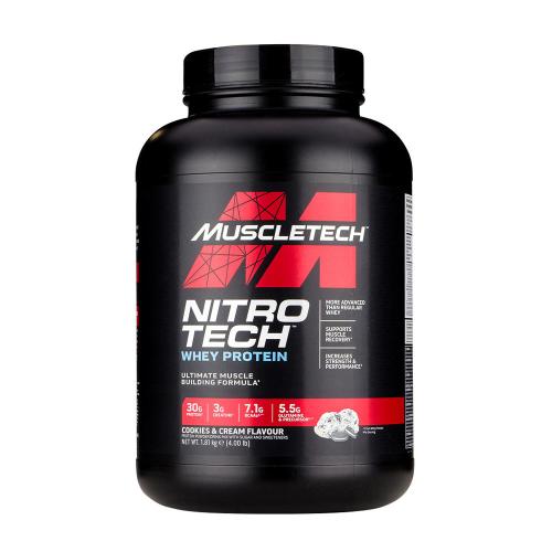 MuscleTech Nitro-Tech Whey Protein (1.8 kg, Cookie & Crème Chocolat)