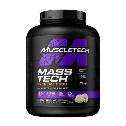 MuscleTech Mass-Tech Extreme 2000 (2.72 kg, Milkshake à la Vanille)