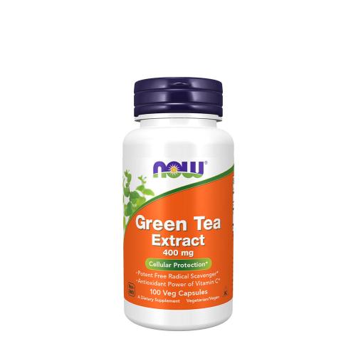 Now Foods Green Tea Extract 400 mg (100 Capsule végétale)