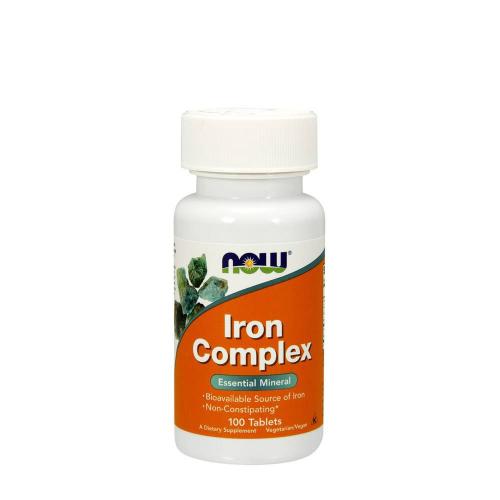 Now Foods Iron Complex Vegetarian (100 Comprimé)