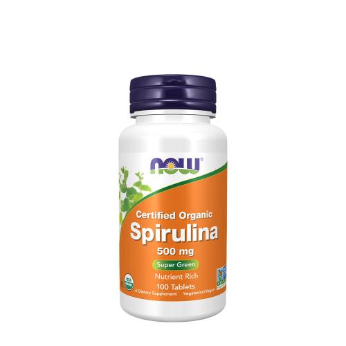 Now Foods Spirulina 500 mg, Organic (100 Comprimé)