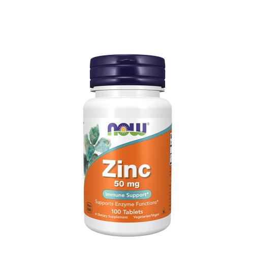 Now Foods Zinc 50 mg (100 Comprimé)