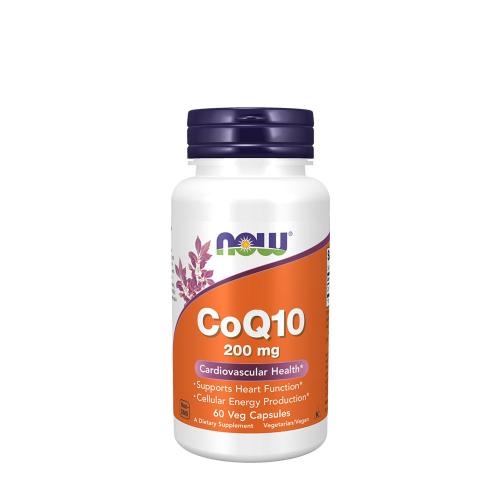 Now Foods CoQ10 200 mg (60 Capsule végétale)