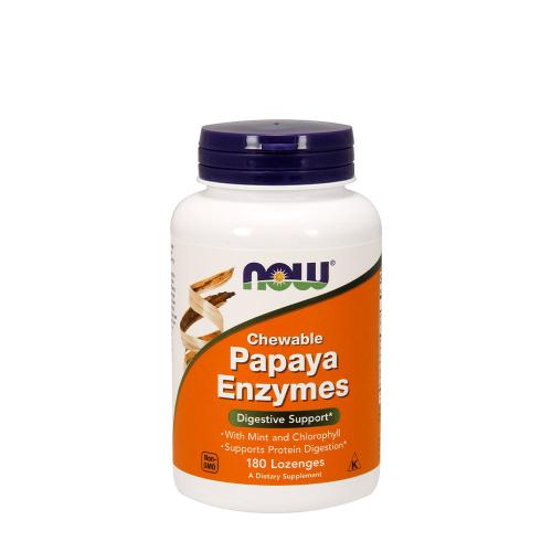 Now Foods Papaya Enzyme (180 Comprimé à sucer)