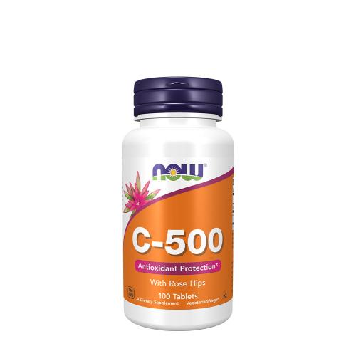 Now Foods Vitamin C-500 (100 Comprimé)