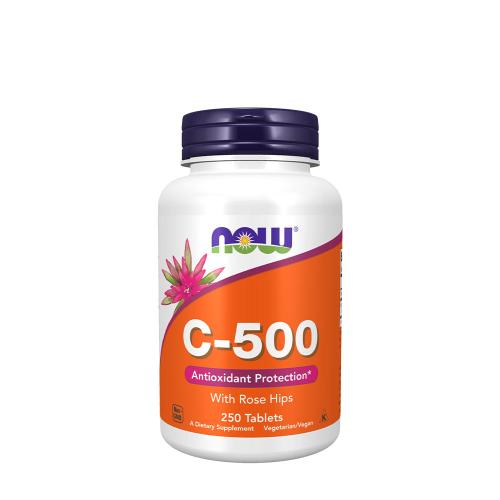 Now Foods Vitamin C-500 (250 Comprimé)