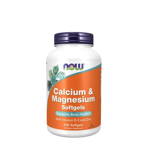 Now Foods Calcium & Magnesium (240 Capsule molle)