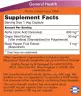 Now Foods Alpha Lipoic Acid, Extra Strength 600 mg (120 Capsule végétale)