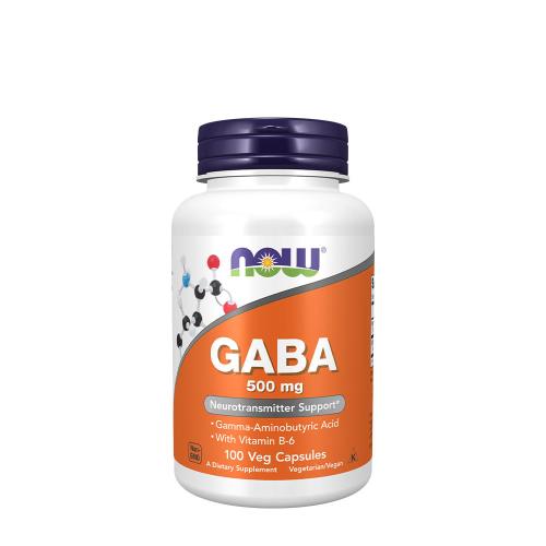 Now Foods Gaba 500 MG (100 Capsule végétale)