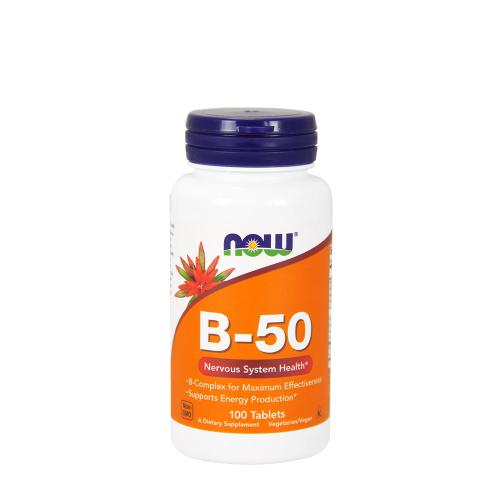 Now Foods Vitamin B-50 (100 Comprimé)