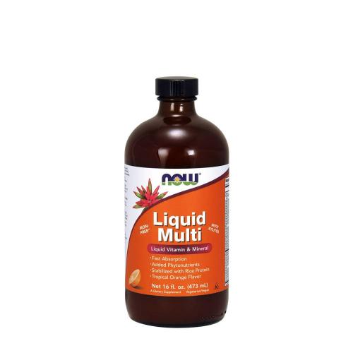 Now Foods Liquid Multi (473 ml, Orange Tropicale)