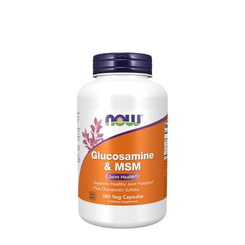 Now Foods Glucosamine & MSM (180 Capsule végétale)