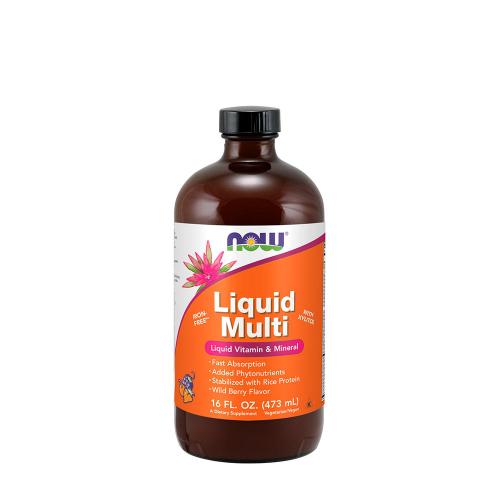 Now Foods Liquid Multi (473 ml, Fruits des Bois)