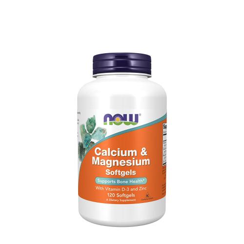 Now Foods Calcium & Magnesium (120 Capsule molle)