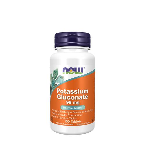 Now Foods Potassium Gluconate 99 mg (100 Comprimé)