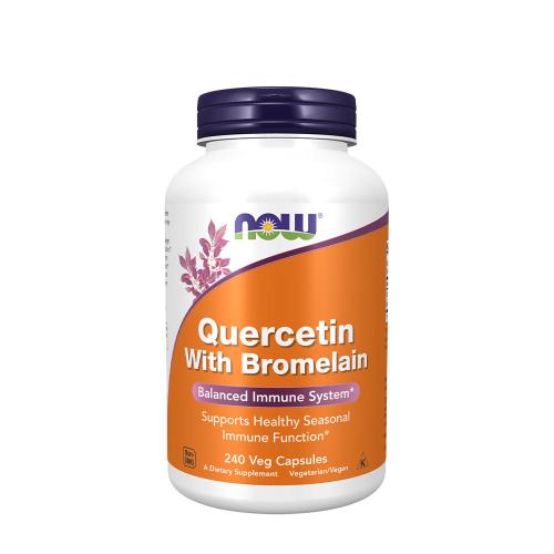 Now Foods Quercetin With Bromelain (240 Capsule végétale)