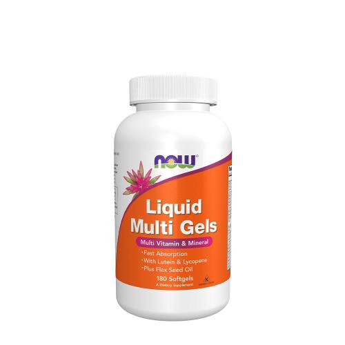 Now Foods Liquid Multi Gels (180 Capsule molle)