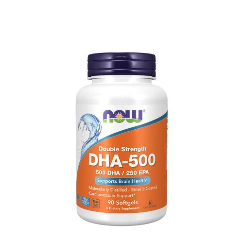 Now Foods DHA-500, Double Strength Softgels (90 Capsule molle)