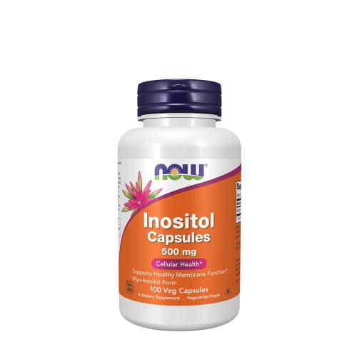 Now Foods Inositol 500 mg Veg Capsules (100 Capsule végétale)