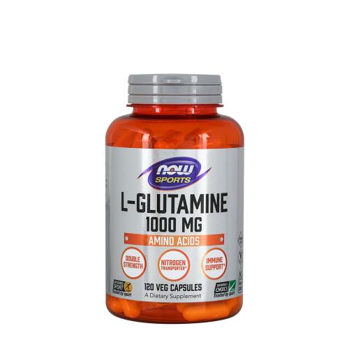 Now Foods L-Glutamine, Double Strength 1000 mg (120 Capsule végétale)