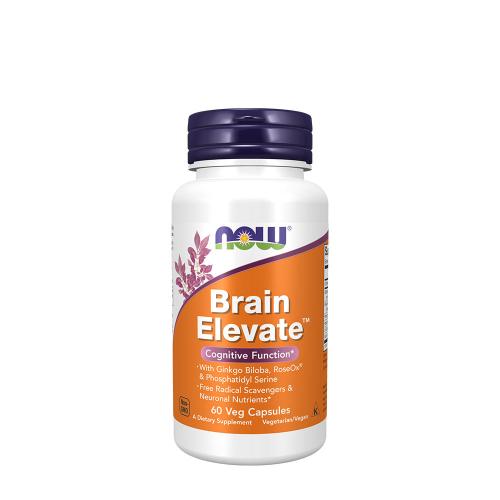 Now Foods Brain Elevate Veg Capsules (60 Capsule végétale)