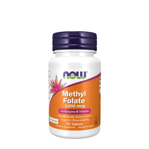 Now Foods Methyl Folate 1000 Mcg (90 Comprimé)