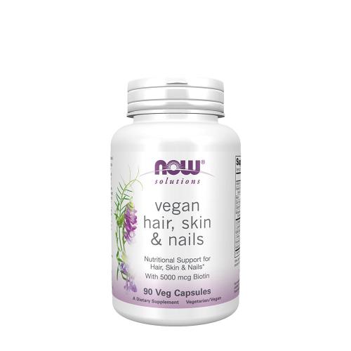 Now Foods Hair, Skin & Nails, Vegan (90 Capsule végétale)