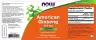 Now Foods American Ginseng 500 mg (100 Capsule végétale)