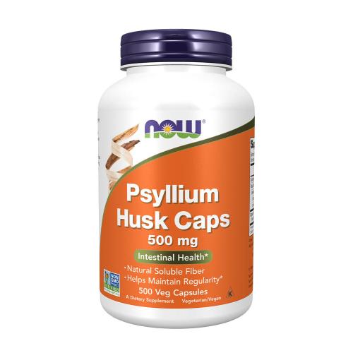 Now Foods Psyllium Husk 500 mg (500 Capsule végétale)