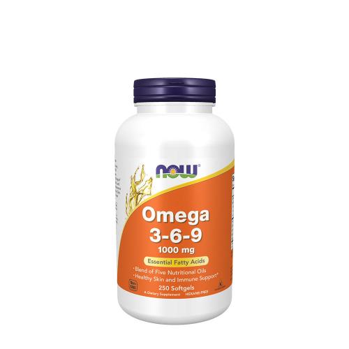 Now Foods Omega 3-6-9 1000 mg (250 Capsule molle)