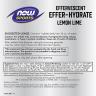 Now Foods Effer-Hydrate Effervescent (10 Comprimé effervescent, Citron Vert)