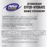 Now Foods Effer-Hydrate Effervescent (10 Comprimé effervescent, Orange Fraise)