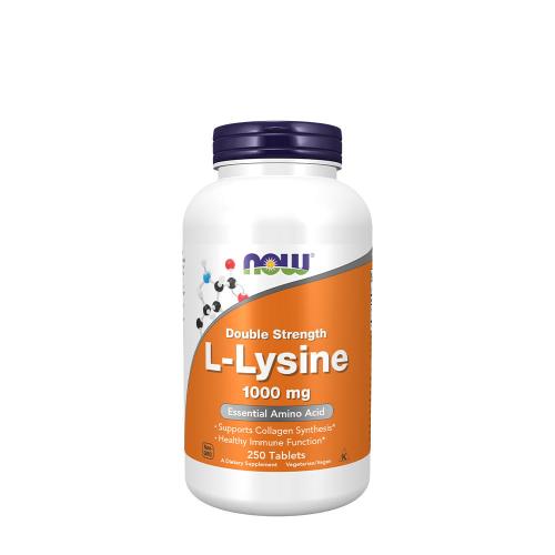 Now Foods L-Lysine, Double Strength 1,000 mg (250 Comprimé)