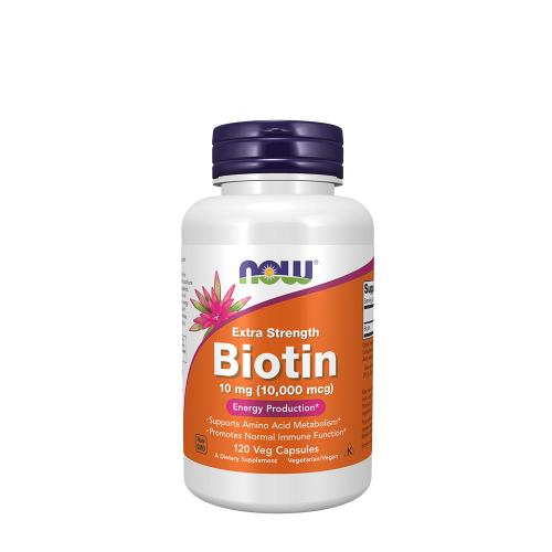 Now Foods Biotin 10 mg (120 Capsule végétale)