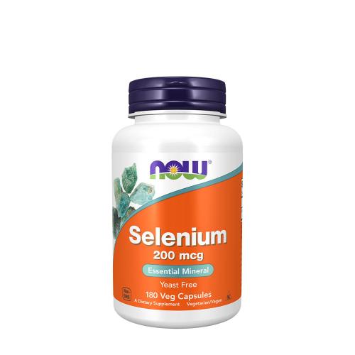 Now Foods Selenium 200 mcg (180 Capsule végétale)