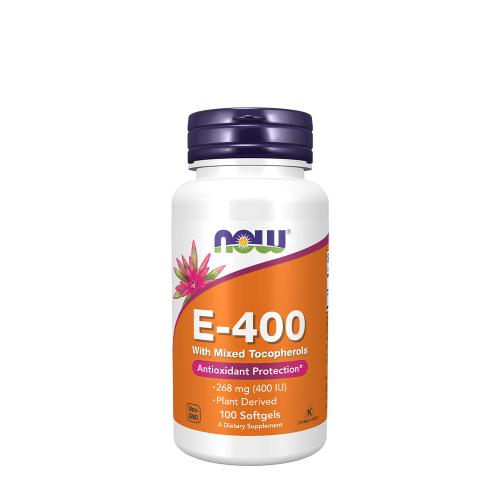 Now Foods Vitamin E-400 With Mixed Tocopherols (100 Capsule molle)