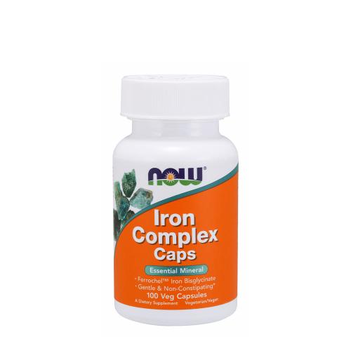 Now Foods Iron Complex Caps (100 Capsule végétale)