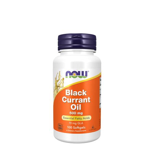 Now Foods Black Currant Oil 500 mg (100 Capsule molle)