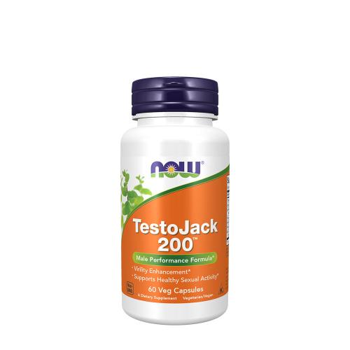 Now Foods TestoJack 200™ (60 Capsule végétale)