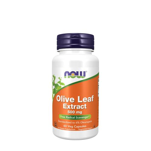 Now Foods Olive Leaf Extract 500 mg (60 Capsule végétale)